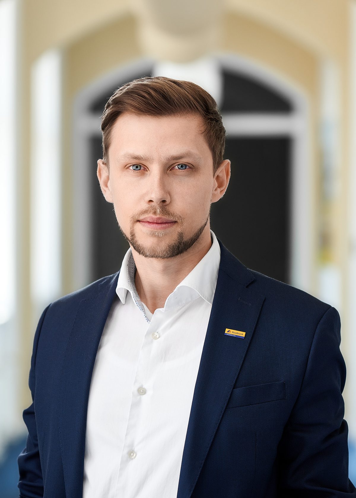 Postbank · Mitarbeiter-Portrait, Filiale Potsdam, kalibrierte Hauttöne